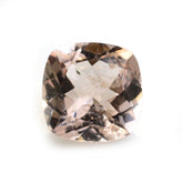 PEACH MORGANITE CUT CUSHION (AA/SI) 7MM 1.35 Cts.