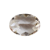 PEACH MORGANITE CHECKER CUT OVAL (A) 7X5MM 0.69 Cts.