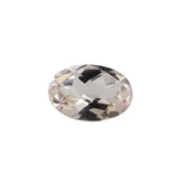 PEACH MORGANITE CHECKER CUT OVAL (A) 6X4MM 0.37 Cts.