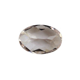PEACH MORGANITE CHECKER CUT OVAL (A) 6X4MM 0.37 Cts.