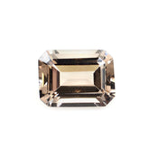 PEACH MORGANITE CUT OCTAGON (YELLOW SHADE) 8X6MM 1.33 Cts.
