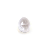 PEACH MORGANITE ROSE CUT TRILLIONISH CAB (A) 3.50X3MM 0.13 Cts.