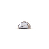 PEACH MORGANITE ROSE CUT TRILLIONISH CAB (A) 3.50X3MM 0.13 Cts.