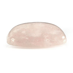 MILKY MORGANITE OVAL CAB 14X10MM 5.50 Cts.