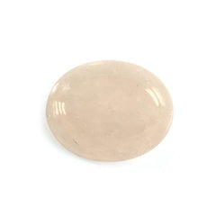 MILKY MORGANITE OVAL CAB 10X8MM 2.45 Cts.