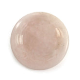 MILKY MORGANITE ROUND CAB 12MM 6.33 Cts.