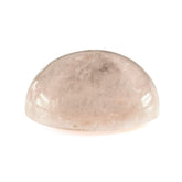 MILKY MORGANITE ROUND CAB 12MM 6.50 Cts.