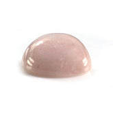 MILKY MORGANITE ROUND CAB 14MM 9.96 Cts.