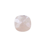 MILKY MORGANITE FLOWER CUT CUSHION 7MM 2.08 Cts.