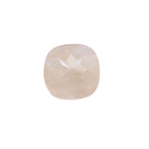 MILKY MORGANITE FLOWER CUT CUSHION 7MM 2.08 Cts.