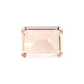 PEACH MORGANITE CUT OCTAGON (A) 8X6MM 1.10 Cts.