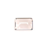 PEACH MORGANITE CUT OCTAGON (A) 6X4MM 0.50 Cts.