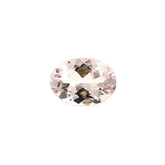 PEACH MORGANITE CUT OVAL (A) 7X5MM 0.77 Cts.