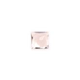 PEACH MORGANITE PRINCESS CUT SQUARE (A/CLEAN) 3X3MM 0.15 Cts.