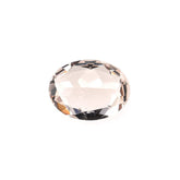 PEACH MORGANITE CUT OVAL (AA/SI) 8X6MM 0.98 Cts.