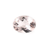 PEACH MORGANITE CUT OVAL (AAA/HI) 8X6MM 0.95 Cts.