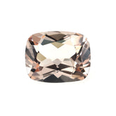 PEACH MORGANITE CUT CUSHION (AA/HI) 10X8MM 2.78 Cts.