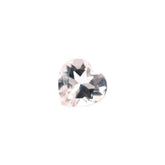 PEACH MORGANITE CUT HEART (A/CLEAN) 4.00MM 0.20 Cts.