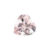 PEACH MORGANITE CUT HEART (AA/SI) 8X8MM 1.55 Cts.