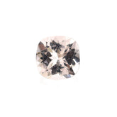PEACH MORGANITE CUT CUSHION (AA/HI) 6X6MM 0.85 Cts.