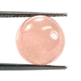 PEACH MORGANITE (MILKY) PLAIN ROUND BALL 11-11.50MM 10.52 Cts.