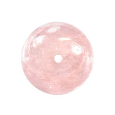 PINK MORGANITE (MILKY) PLAIN ROUND BALL (FULL DRILL-1.20MM) 11-11.50MM 10.21 Cts.