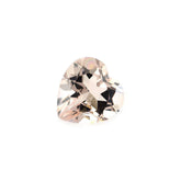 PEACH MORGANITE CUT HEART 6X6MM (AAA/SI) 0.65 Cts.