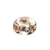 PEACH MORGANITE CUT OVAL (AAA/HI) (YELLOWISH) 9X7MM 1.65 Cts.
