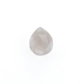 PEACH MORGANITE ROSE CUT PEAR CAB (A/CLEAN) 3.00X2.50 MM 0.08 Cts.