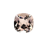 PEACH MORGANITE CUT CUSHION (AA/CLEAN) 9.00X9.00 MM 2.72 Cts.