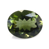 MOLDAVITE CUT OVAL 11X9MM 2.54 Cts.