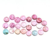 MULTI TOURMALINE ROUND CAB (HI) 4MM 0.33 Cts.