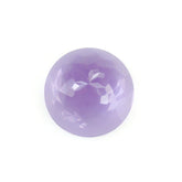 PINK AMETHYST FLOWER CUT ROUND CAB 5MM 0.41 Cts.