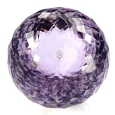 PINK AMETHYST ONION DROPS (HALF DRILL 1.20MM) 18X17MM 32.72 Cts.