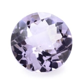 PINK AMETHYST CHECKER CUT ROUND 12MM 5.38 Cts.