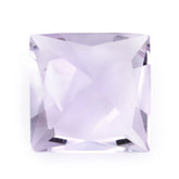 PINK AMETHYST ONE FACET PLOISH ONE FACET UNPLOISH PRINCESS CUT SQUARE (DES#29) 12MM 6.52 Cts.