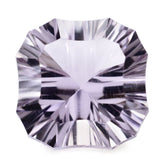 PINK AMETHYST CONCAVE NINETY CUT CUSHION (DES#22) (LITE) 12MM 6.80 Cts.
