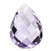 PINK AMETHYST BRIOLETTE PEAR 15X10MM 4.29 Cts.