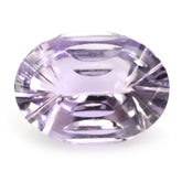 PINK AMETHYST BUFFTOP CONCAVE BACK OVAL (DES#105) 16X12MM 8.29 Cts.