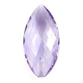 PINK AMETHYST BRIOLETTE MARQUISE (HALF DRILL 1.00MM) 31.50X15MM 18.90 Cts.