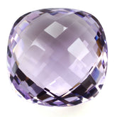 PINK AMETHYST BRIOLETTE CUSHION 21MM 28.70 Cts.