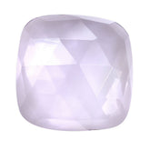 PINK AMETHYST ROSE CUT CUSHION CAB 17.50MM 14.70 Cts.