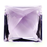 PINK AMETHYST PRINCESS CUT SQUARE 17.50MM 22.90 Cts.
