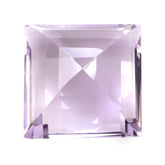 PINK AMETHYST CUT SQUARE 18MM 26.15 Cts.