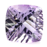 PINK AMETHYST CONCAVE CUT CUSHION (DES#72) 15MM 12.00 Cts.