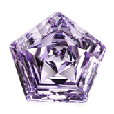 PINK AMETHYST STAR PENTAGON (DES#95) 15MM 10.44 Cts.