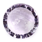 PINK AMETHYST NIRVANA CUT ROUND (DES#81) (AA/CLEAN) 14MM 8.27 Cts.