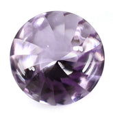 PINK AMETHYST BUFFTOP ROUND WITH TWISTED CONCAVE (DES#31) 14MM 9.50 Cts.