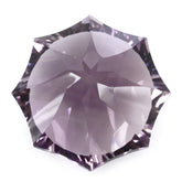 PINK AMETHYST NINETY CUT ROUND (DES#83) 15MM 2.33 Cts.