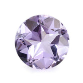 PINK AMETHYST PENTAGON ROUND WITH STAR CUT BACK (DES#42) 8MM 1.75 Cts.